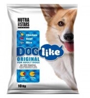 Nutra Five Stars (Нутра Файв Старс) Doglike Original - Сухий корм з яловичиною та куркою для дорослих собак з низькою активністю (10 кг) в E-ZOO