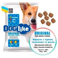 Nutra Five Stars (Нутра Файв Старс) Doglike Original - Сухой корм с говядиной и курицей для взрослых собак с низкой активностью (3 кг) в E-ZOO