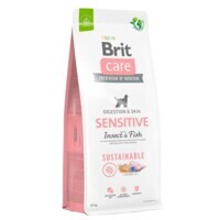 Brit Care (Брит Кеа) Sustainable Sensitive - Сухой корм с рыбой и насекомыми для собак с чувствительным пищеварением (12 кг) в E-ZOO