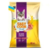 Nutra Five Stars (Нутра Файв Старс) Easy Cook - Сухий корм м'ясне асорті для котів (10 кг) в E-ZOO