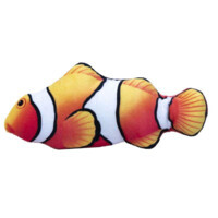 Bubimex (Бубимекс) - Игрушка Танцующая рыба-клоун для котов (23x10x4,5 см) в E-ZOO