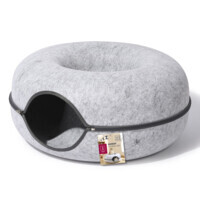 M-Pets (М-Петс) Donut Tunnel - Лежак Пончик для котів та маленьких собак (51х51х20 см) в E-ZOO