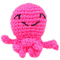 M-Pets (М-Петс) Octopus Organic Cotton - Органическая игрушка Осьминог с кошачьей мятой для котов (7,5х7,5х5,5 см) в E-ZOO