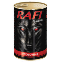 RAFI Classic (Рафи Классик) - Влажный корм с говядиной для собак (1,24 кг) в E-ZOO