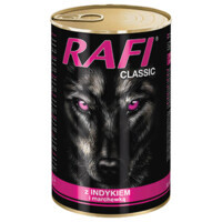 RAFI Classic (Рафі Класік) - Вологий корм з індичкою та морквою для собак (1,24 кг) в E-ZOO