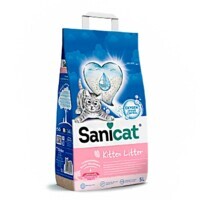 Sanicat (Саникет) Kitten Litter Easy Training Valerian - Тренировочный бентонитовый наполнитель с нежным ароматом валерианы для котят (5 л) в E-ZOO