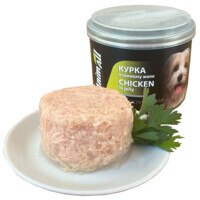 AnimAll (ЕнімАлл) - Вологий корм шматочки у ніжному желе з куркою для собак (195 г) в E-ZOO
