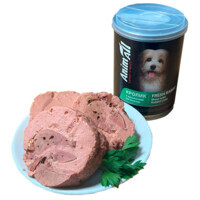 AnimAll (ЭнимАлл) - Влажный корм паштет с кроликом и кроличьей печенью для собак (375 г) в E-ZOO