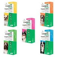 Credelio Plus by Elanco - Протипаразитарні жувальні таблетки Кределіо Плюс від бліх, кліщів та гельмінтів для собак (5,5-11 кг (1 таб.)) в E-ZOO