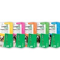 Credelio Plus by Elanco - Протипаразитарні жувальні таблетки Кределіо Плюс від бліх, кліщів та гельмінтів для собак (22-45 кг (1 таб.)) в E-ZOO