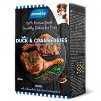 Smookies (Смукіс) Duck & Cranberries - Печиво з качкою та журавлиною для собак (200 г) в E-ZOO