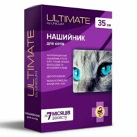Unicum (Унікум) Ultimate - Нашийник проти бліх, кліщів, вошей та волосоїдів для котів (35 см) в E-ZOO