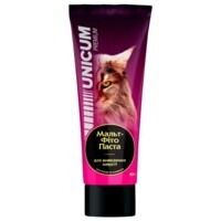 Unicum (Унікум) Premium - Мальт-Фіто паста для виведення шерсті у котів та кошенят (100 г) в E-ZOO