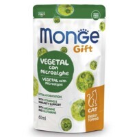 Monge (Монж) Gift Energy Topping Vegetal Cat Microalgae - Ласощі Топінг з мікроводоростями для котів (60 мл) в E-ZOO