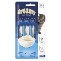 M-Pets (М-Петс) Creamy Cat treat Tuna&Shrimp - Ласощі Крем з тунцем та креветками для котів (60 г) в E-ZOO
