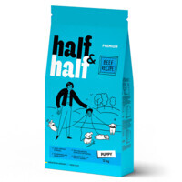 Half&Half (Халф енд Халф) - Сухий корм з яловичиною для цуценят всіх порід (12 кг) в E-ZOO