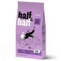 Half&Half (Халф енд Халф) - Сухий корм з яловичиною для дорослих собак середніх порід (12 кг) в E-ZOO