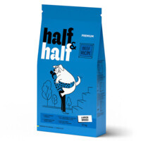Half&Half (Халф енд Халф) - Сухий корм з яловичиною для дорослих собак великих порід (12 кг) в E-ZOO