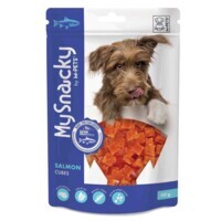 M-Pets (М-Петс) Salmon Cubes - Ласощі Кубики з лососем для собак (80 г) в E-ZOO
