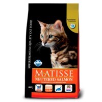 Farmina (Фармина) Matisse Cat Neutered Salmon – Сухой корм с лососем для стерилизованных кошек и кастрированных котов (400 г) в E-ZOO