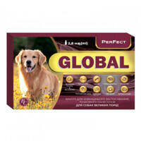 PerFect (ПёрФект) Global - Противопаразитарные капли на холку против блох, клещей и гельминтов для собак больших пород (1,7 мл) в E-ZOO