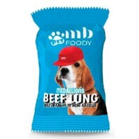 MB Foody (МБ Фуді) Beef Lung - Ласощі медальйони з яловичих легень для собак (100x4 г(box)) в E-ZOO