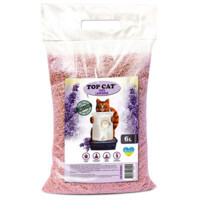 Top Cat (Топ Кэт) Тофу Lavender - Наполнитель соевый Лаванда для кошачьего туалета (6 л / 2,6 кг) в E-ZOO