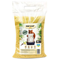 Top Cat (Топ Кэт) Тофу Vanilla - Наполнитель соевый Ваниль для кошачьего туалета (6 л / 2,6 кг)