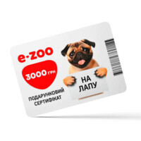 Подарунковий сертифікат (3000 грн) в E-ZOO