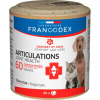 Laboratoire Francodex (Лаборатуар Франкодекс) Joints Dog&Cat - Пищевая добавка с Хондропротекторами для собак и котов в таблетках (60 таб.) в E-ZOO