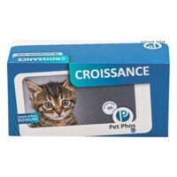 Ceva (Сева) Pet Phos Croissance - Вітамінно-мінеральний комплекс для дорослих котів і кошенят (24 табл.) в E-ZOO
