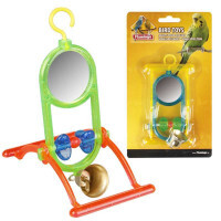 Karlie-Flamingo (Карли-Фламинго) Mirror+Bell - Игрушка для попугаев