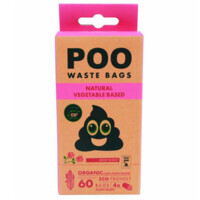 M-Pets (М-Петс) POO Dog Waste Bags Rose Scented – Пакети з ароматом троянди для прибирання за тваринами (60 шт.) в E-ZOO