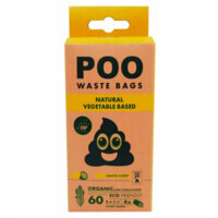 M-Pets (М-Петс) POO Dog Waste Bags Lemon Scented – Пакеты с ароматом лимона для уборки за животными (60 шт.) в E-ZOO
