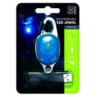 M-Pets (М-Петс) Rechargeable LED Jewel for Dog – Світлодіодний ліхарик на нашийник (1 шт.) в E-ZOO