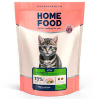 Home Food (Хоум Фуд) Fresh Chicken - Сухой корм "Свежая курица" для котят (400 г) в E-ZOO