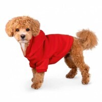Barksi (Барксі) Textile - Худі для собак (червоне) (XXS) в E-ZOO