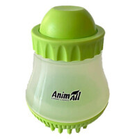 AnimAll (ЕнімАлл) Groom - Масажна щітка з дозатором для котів та собак (11х7,5 см) в E-ZOO