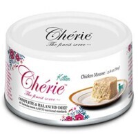 Cherie (Шері) Complete&Balanced Chicken Kitten - Вологий корм Мус з куркою для кошенят (80 г) в E-ZOO