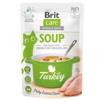 Brit Care (Бріт Кеа) Soup with Turkey - Вологий корм Суп з індичкою для котів (75 г) в E-ZOO