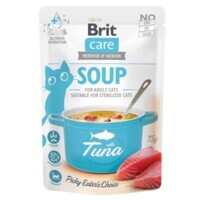 Brit Care (Бріт Кеа) Soup with Tuna - Влажный корм Суп с тунцем для кошек (75 г) в E-ZOO
