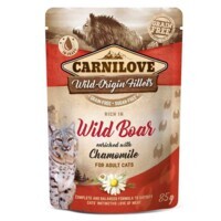 Carnilove (Карнілав) Rich Wild Boar with Chamomile - Влажный корм с кабаном и ромашкой для кошек (85 г) в E-ZOO