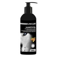 Unicum (Уникум) Premium for Long Hair - Фитошампунь Миндальное масло с противопаразитарным эффектом для длинношерстных собак (200 мл) в E-ZOO