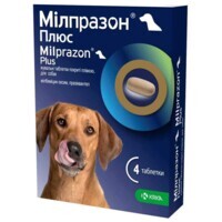 Milprazon Plus (Милпразон Плюс) by KRKA - Антигельминтные жевательные таблетки для собак и щенков (1 таблетка) (понад 5 кг) в E-ZOO фото №2 Milprazon Plus (Милпразон Плюс) by KRKA - Антигельминтные жевательные таблетки для собак и щенков (1 таблетка) (понад 5 кг) в E-ZOO