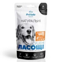 Priroda (Природа) - Натуральні сушені ласощі Вим’я яловиче для собак (100 г) в E-ZOO