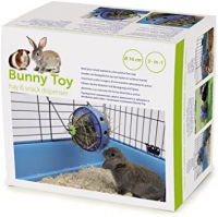 Savic (Савик) Bunny Toy - Колесо - кормушка для сена и лакомств для грызунов - Фото 4