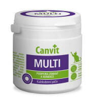 Canvit (Канвіт) MULTI - Мультивітамінна добавка для здорового життя котів (100 г (100 таб.)) в E-ZOO
