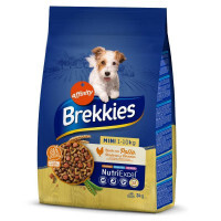 Brekkies (Брекис) Dog Mini Adult - Сухой корм с курицей и овощами для взрослых собак малых пород (3 кг)
