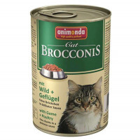 Animonda (Анимонда) Brocconis Cat - Консервированный корм с дичью и домашней птицей для взрослых кошек (кусочки в соусе)