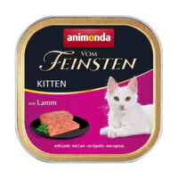Animonda (Анимонда) Vom Feinsten Kitten - Консервированный корм с ягненком в виде паштета для котят (100 г) в E-ZOO